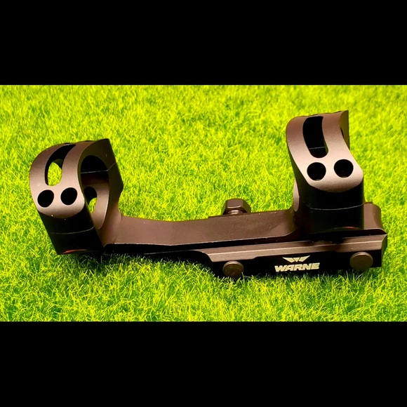 Warne X-SKEL Skeletonized 30mm Zero MOA Scope Mount, Matte Black - XSKEL30TW - Picture 2 of 6